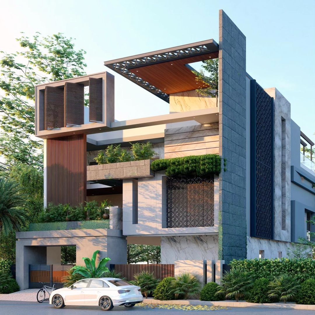 Architecture design portfolio in Bhopal by AMR BuildTech – modern design